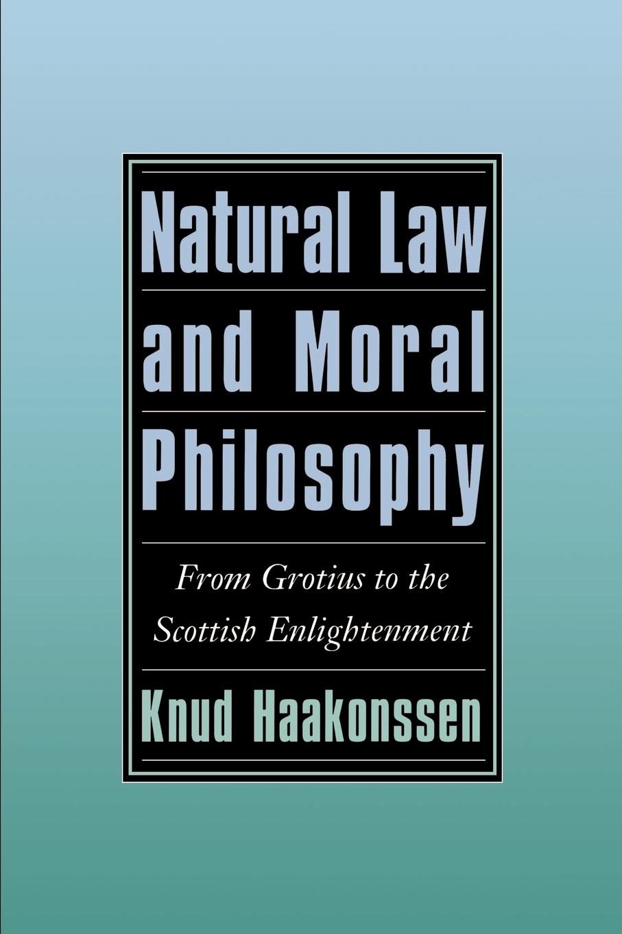 Natural Law and Moral Philosophy