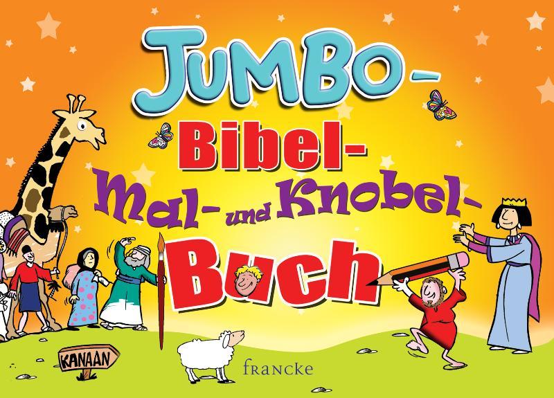 Jumbo-Bibel-Mal- und Knobelbuch