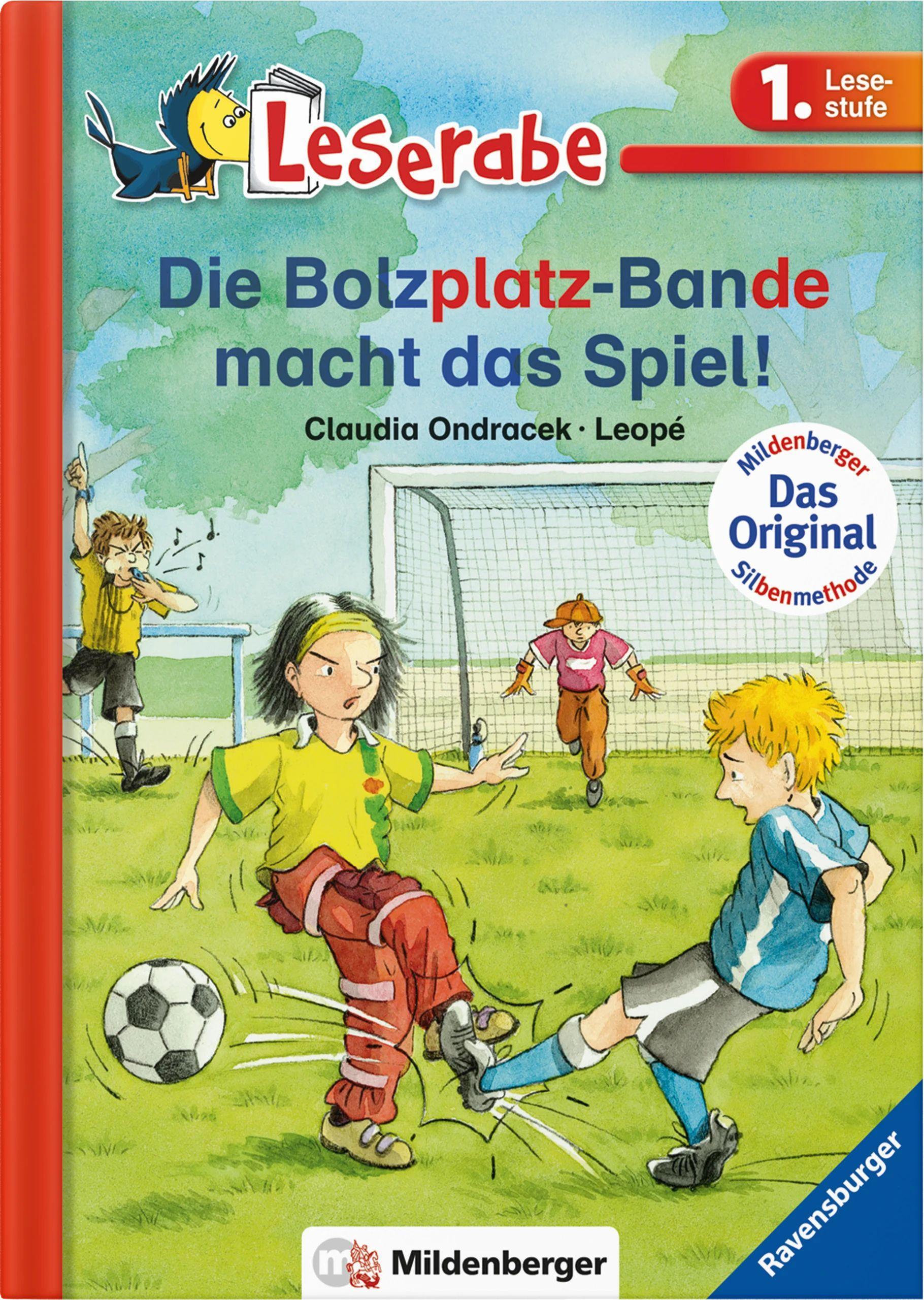 Leserabe - Die Bolzplatzbande macht das Spiel!