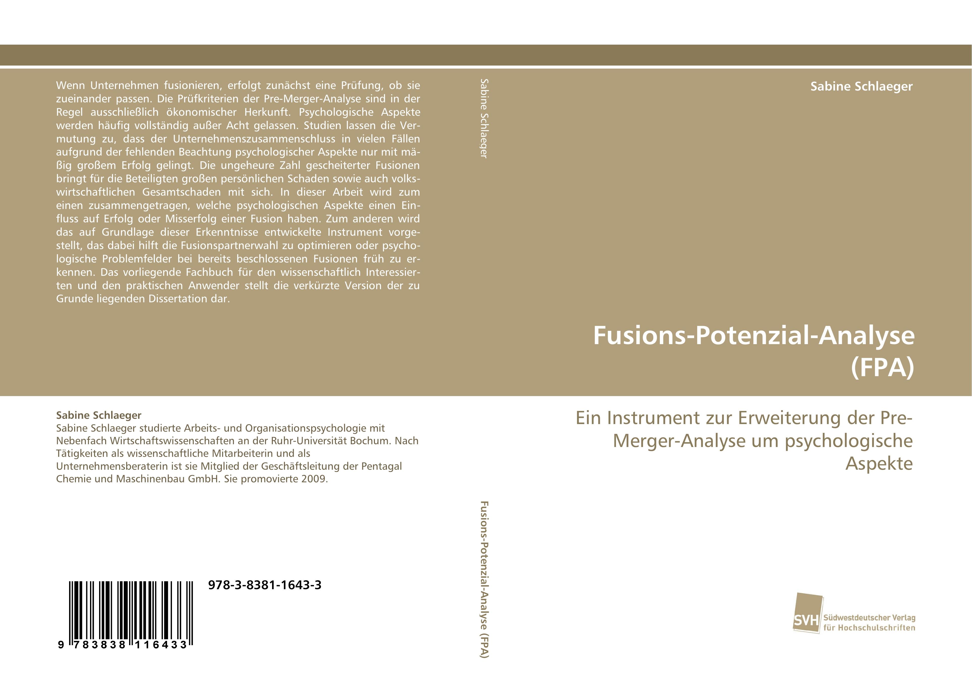 Fusions-Potenzial-Analyse (FPA)