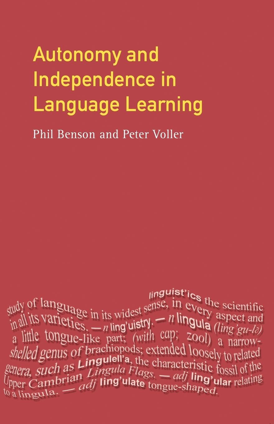 Autonomy and Independence in Language Learning