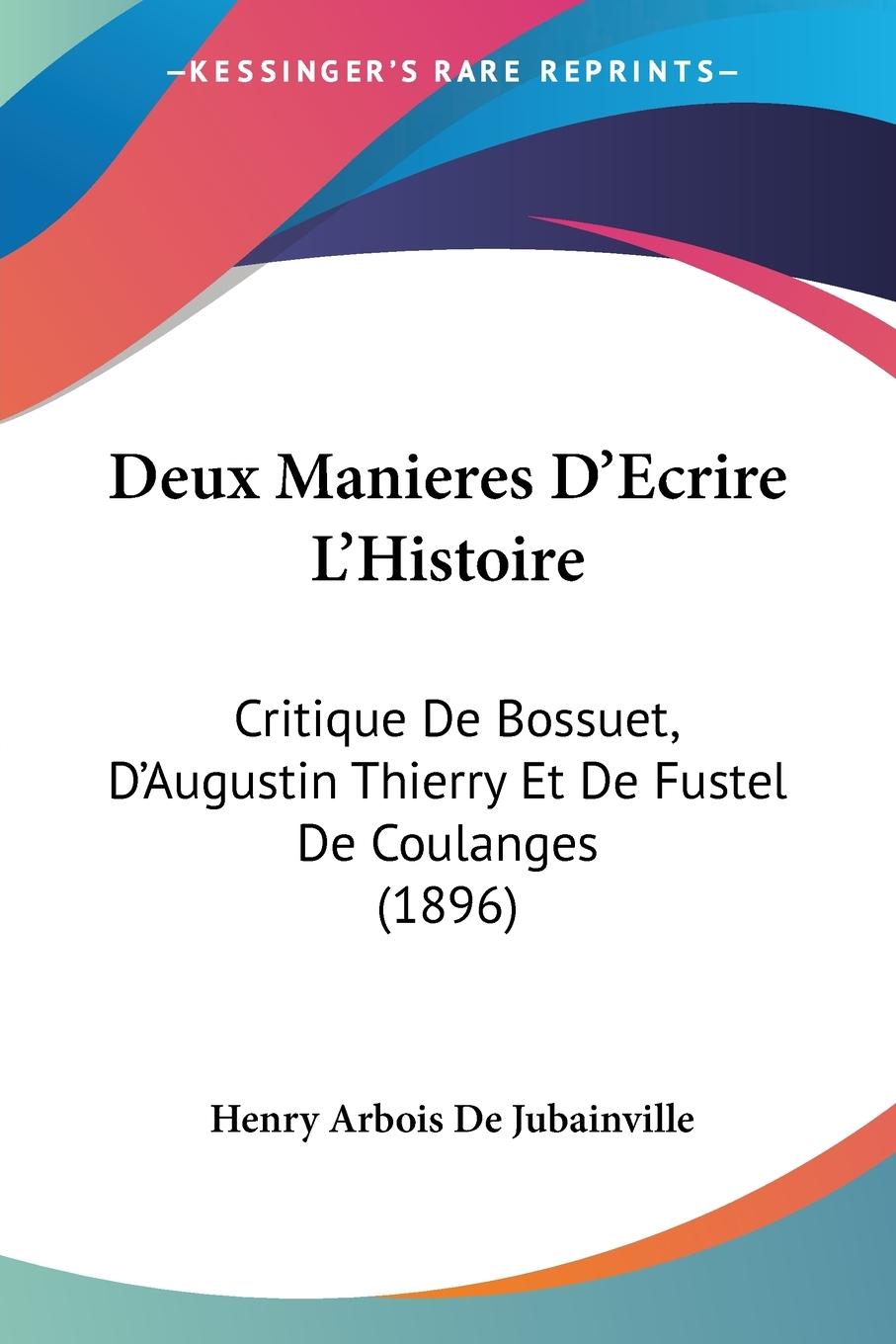 Deux Manieres D'Ecrire L'Histoire