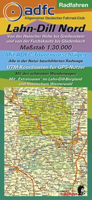 Lahn-Dill Nord Radfahren 1 : 30 000