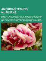 American techno musicians