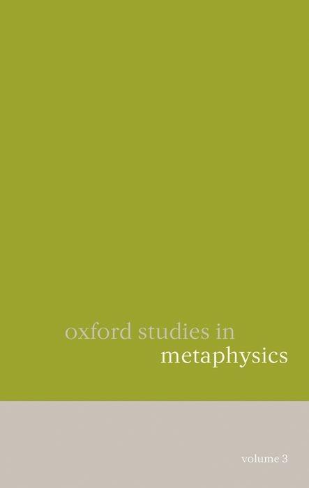 Oxford Studies in Metaphysics