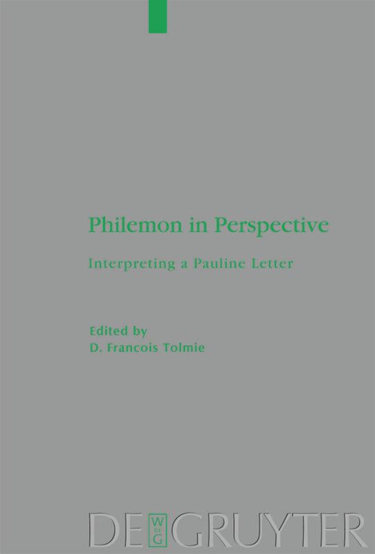 Philemon in Perspective