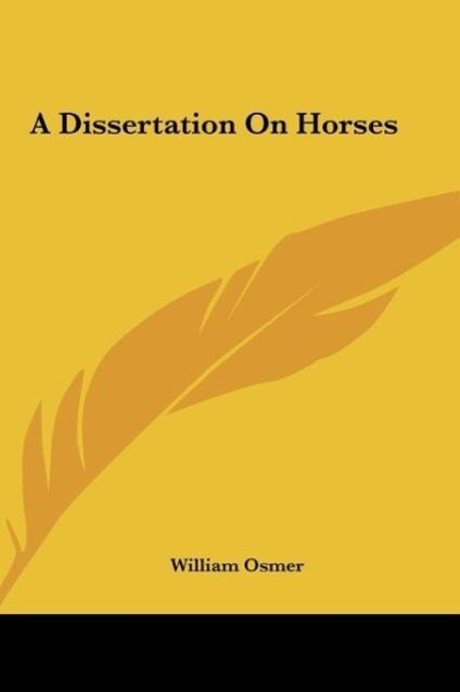 A Dissertation On Horses