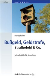 Bußgeld, Geldstrafe, Strafbefehl & Co.