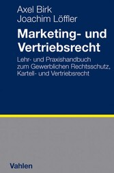 Marketing- und Vertriebsrecht