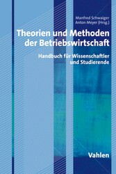 Theorien und Methoden der Betriebswirtschaft