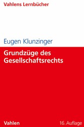 Grundzüge des Gesellschaftsrechts