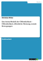 Das Arena-Modell der Öffentlichkeit - Öffentlichkeit, öffentliche Meinung, soziale Bewegungen