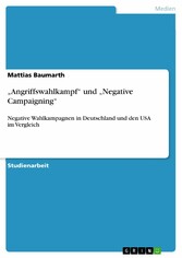 'Angriffswahlkampf' und 'Negative Campaigning'