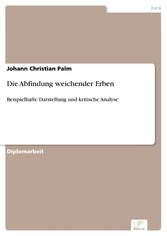 Die Abfindung weichender Erben