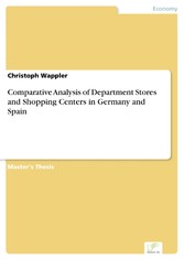 Comparative Analysis of Department Stores and Shopping Centers in Germany and Spain