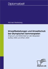 Umweltbelastungen und Umweltschutz bei Olympischen Sommerspielen