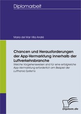 Chancen und Herausforderungen der App-Vermarktung innerhalb der Luftverkehrsbranche