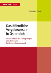 Das öffentliche Vergabewesen in Österreich