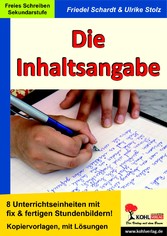 Die Inhaltsangabe