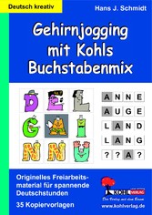 Gehirnjogging mit Kohls Buchstabenmix