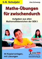 Mathe-Übungen für zwischendurch / 5.-6. Schuljahr