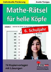 Mathe-Rätsel für helle Köpfe / 6. Schuljahr