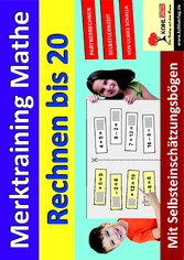 Merktraining Mathe - Rechnen bis 20