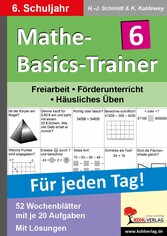 Mathe-Basics-Trainer 6. Schuljahr