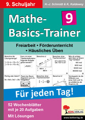 Mathe-Basics-Trainer 9. Schuljahr