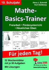 Mathe-Basics-Trainer 10. Schuljahr