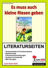 Es muss auch kleine Riesen geben - Literaturseiten