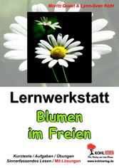 Lernwerkstatt Blumen im Freien