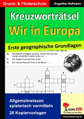 Kreuzworträtsel Wir in Europa