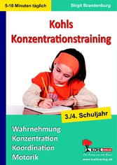 Kohls Konzentrationstraining, 3./4. Schuljahr