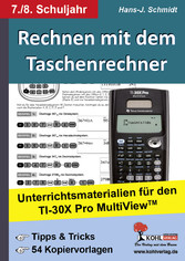 Rechnen mit dem Taschenrechner - 7./8. Schuljahr