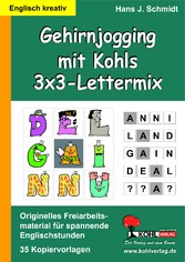 Gehirnjogging mit Kohls 3x3-Lettermix