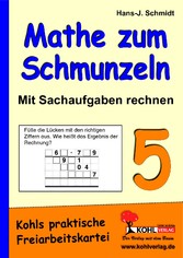 Mathe zum Schmunzeln - Sachaufgaben, 5. Schuljahr