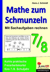 Mathe zum Schmunzeln - Sachaufgaben, 7.-8. Schuljahr