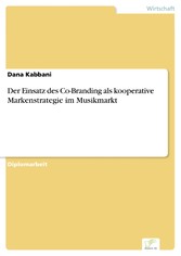 Der Einsatz des Co-Branding als kooperative Markenstrategie im Musikmarkt