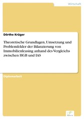 Theoretische Grundlagen, Umsetzung und Problemfelder der Bilanzierung von Immobilienleasing anhand des Vergleichs zwischen HGB und IAS