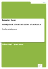 Management in kommerziellen Sportstudios