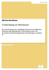 Credit Rating im Mittelstand