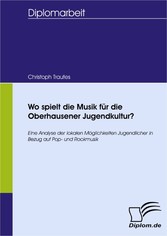 Wo spielt die Musik für die Oberhausener Jugendkultur?