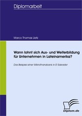 Wann lohnt sich Aus- und Weiterbildung für Unternehmen in Lateinamerika?