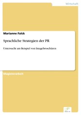 Sprachliche Strategien der PR