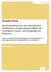 Die Vermittlung eines den tatsächlichen Verhältnissen entsprechenden Bildes der Vermögens-, Finanz- und Ertragslage des Konzerns