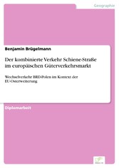 Der kombinierte Verkehr Schiene-Straße im europäischen Güterverkehrsmarkt