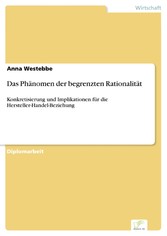 Das Phänomen der begrenzten Rationalität