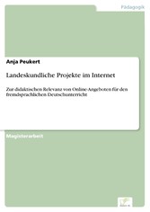 Landeskundliche Projekte im Internet