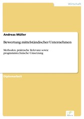 Bewertung mittelständischer Unternehmen